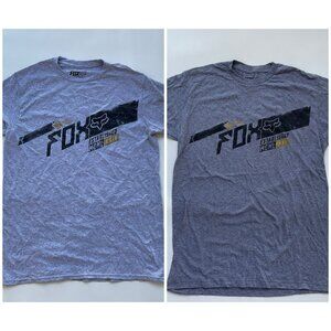 Fox Racing Men’s Lot Of “2” Pcs T-Shirts Short Sleeves Size S